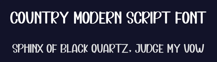Country Modern Script Font by inermediaSTUDIO — Display Font — thumbnail 2