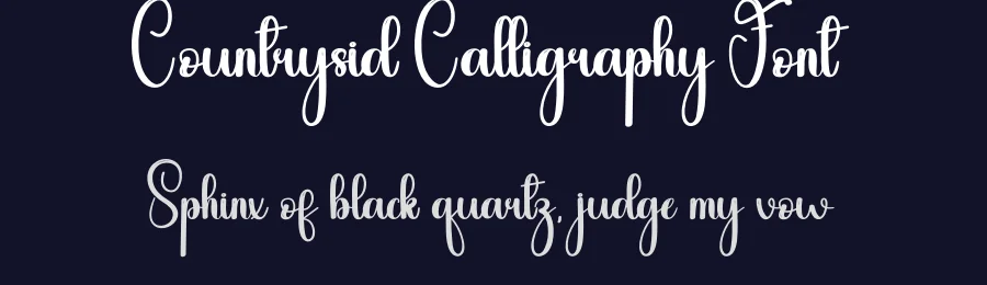 Countrysid Calligraphy Font by andikastudio — Script Handwritten Font — thumbnail 2