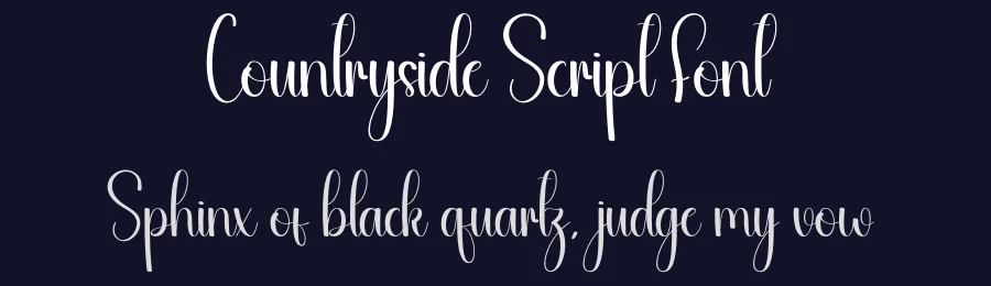 Countryside Script Font by andikastudio — Script Handwritten Font — thumbnail 2