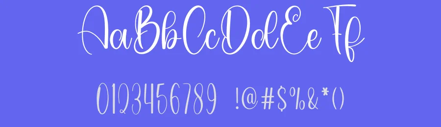 Couple Romantic – Natural Script Handwritten Font by freshtypeink — Script Handwritten Font — thumbnail 3