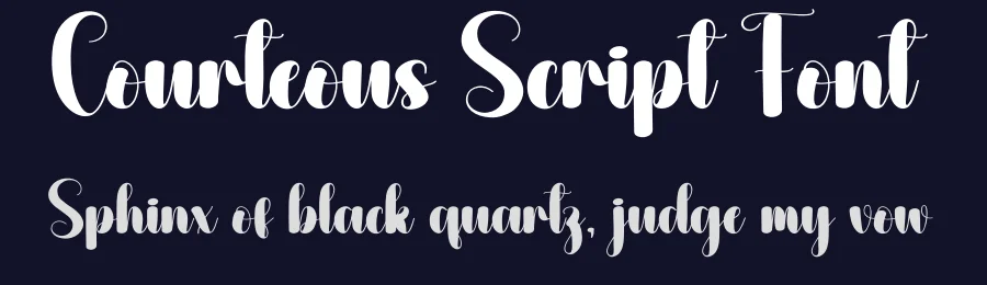 Courteous Script Font by andikastudio — Script Handwritten Font — thumbnail 2