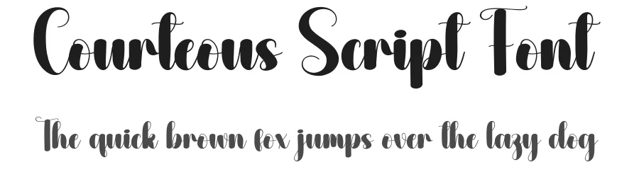 Courteous Script Font by andikastudio — Script Handwritten Font
