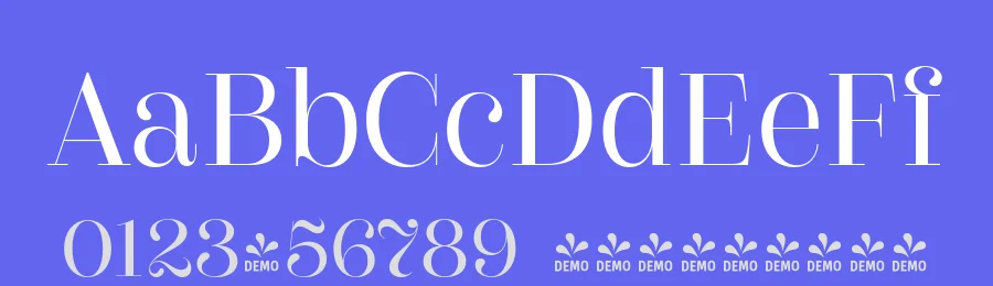 Couturier Poster Font Family by Latinotype — Serif Font — thumbnail 3