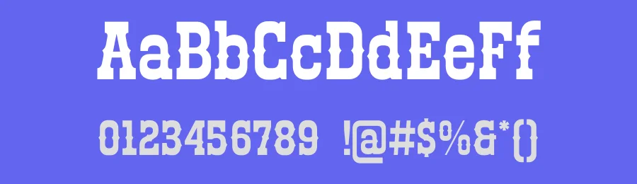 Cowboy Outlaw Font by Sronstudio — Slab Serif Font — thumbnail 3