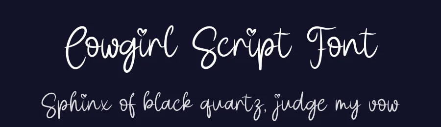 Cowgirl Script Font by Craftedtype — Script Handwritten Font — thumbnail 2