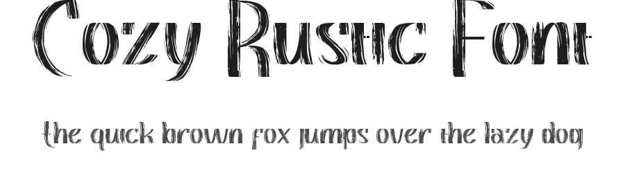 Cozy Rustic Font by nihstudio — Script Handwritten Font