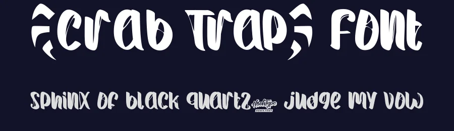 Crab Trap Font by noahtype — Decorative Font — thumbnail 2