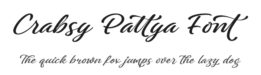 Crabsy Pattya Font by letterenastudios — Script Handwritten Font