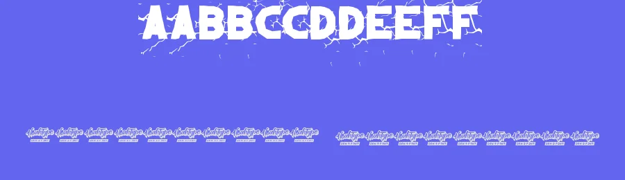 Cracked Wall Font by noahtype — Decorative Font — thumbnail 3