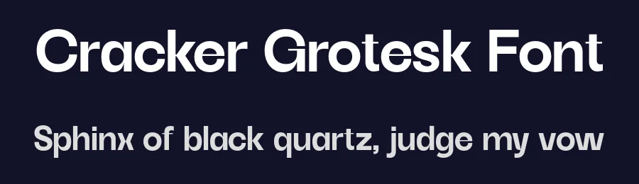 Cracker Grotesk Font by Vampstudio — Sans Serif Font — thumbnail 2