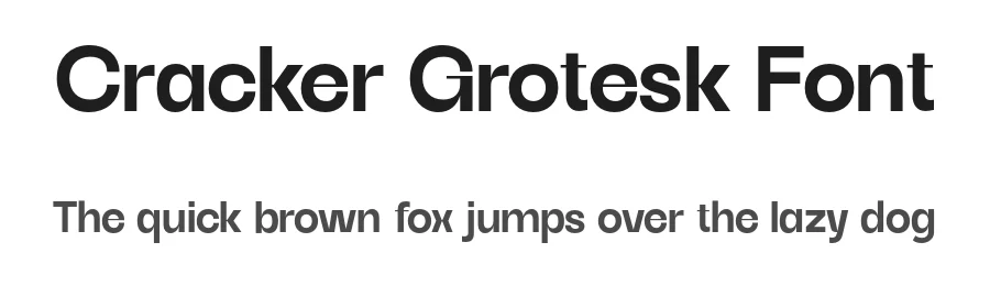 Cracker Grotesk Font by Vampstudio — Sans Serif Font