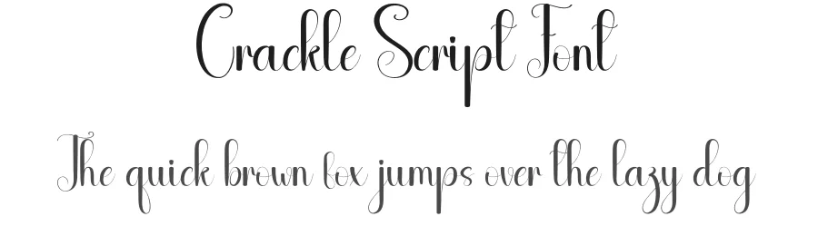 Crackle Script Font by andikastudio — Script Handwritten Font