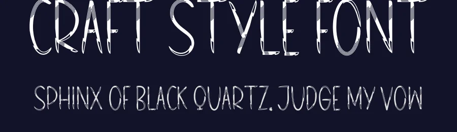 Craft Style Font by inermediaSTUDIO — Display Font — thumbnail 2