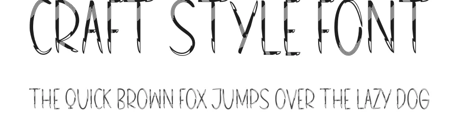 Craft Style Font by inermediaSTUDIO — Display Font