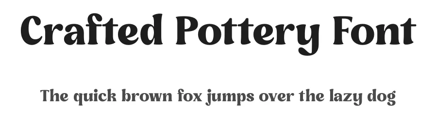 Crafted Pottery Font by timelesstype.co — Serif Font