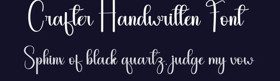 Crafter Handwritten Font by andikastudio — Script Handwritten Font — thumbnail 2