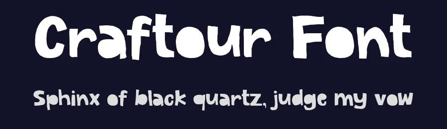 Craftour Font by Rautan Studio — Display Font — thumbnail 2