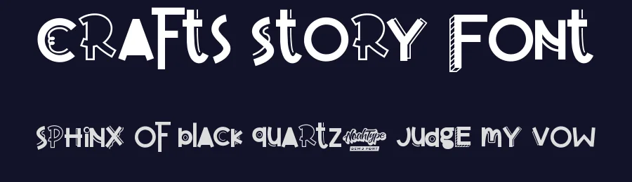 Crafts Story Font by noahtype — Decorative Font — thumbnail 2