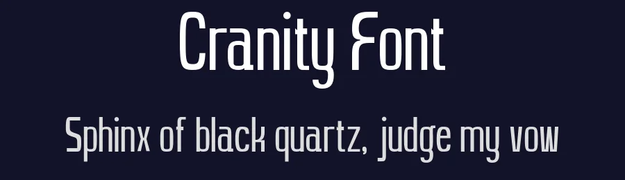 Cranity Font by afkaristudio — Decorative Font — thumbnail 2