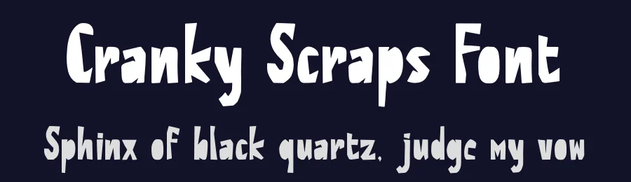 Cranky Scraps Font by Gracetypestudio — Script Handwritten Font — thumbnail 2