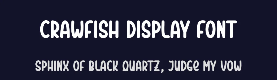 Crawfish Display Font by andikastudio — Script Handwritten Font — thumbnail 2