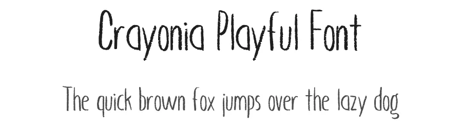 Crayonia Playful Font by Imoodev — Script Handwritten Font