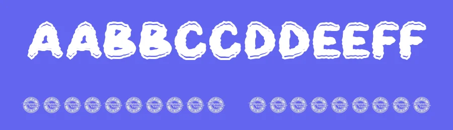 Crazy Storm Display Font by CalligraphyFonts.net — Decorative Font — thumbnail 3