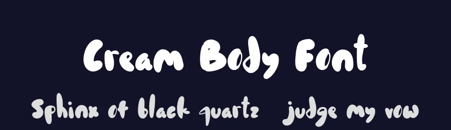 Cream Body Font by Tera Asset Garage — Script Handwritten Font — thumbnail 2