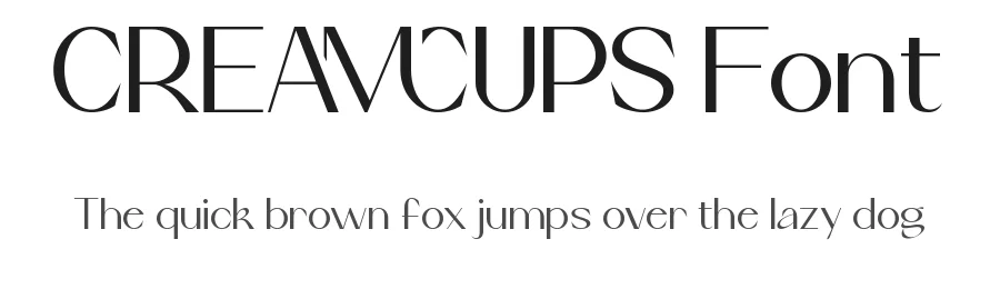 Creamcups Font by RaisProject — Sans Serif Font