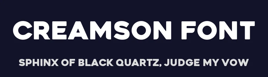 Creamson Font by The Branded Quotes — Sans Serif Font — thumbnail 2