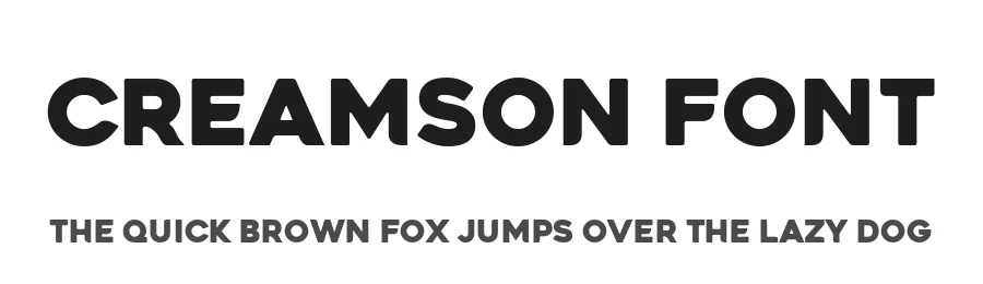Creamson Font by The Branded Quotes — Sans Serif Font