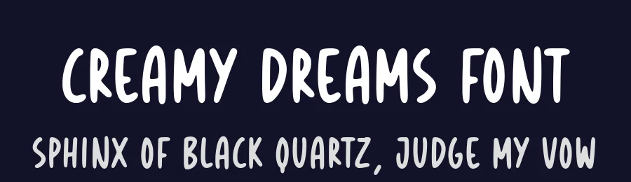 Creamy Dreams Font by Timur type — Script Handwritten Font — thumbnail 2