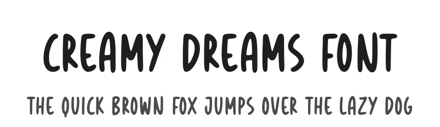 Creamy Dreams Font by Timur type — Script Handwritten Font