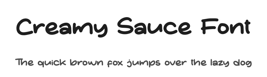 Creamy Sauce Font by perspectype — Decorative Font