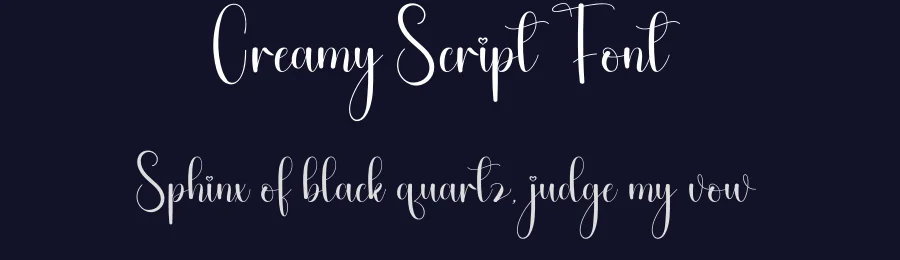 Creamy Script Font by andikastudio — Script Handwritten Font — thumbnail 2