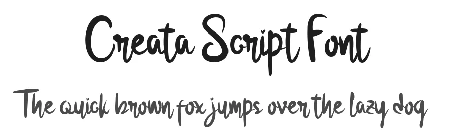 Creata Script Font by GlyphStyle — Script Handwritten Font
