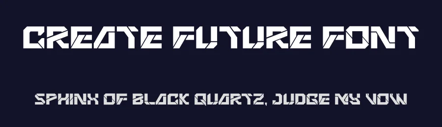 Create Future Font by Letterayu & Masyafi Studio — Display Font — thumbnail 2