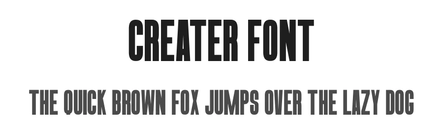 Creater Font by Craftedtype — Decorative Font