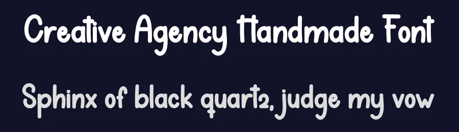Creative Agency Handmade Font by inermediaSTUDIO — Display Font — thumbnail 2