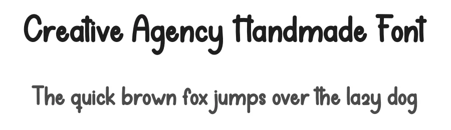 Creative Agency Handmade Font by inermediaSTUDIO — Display Font