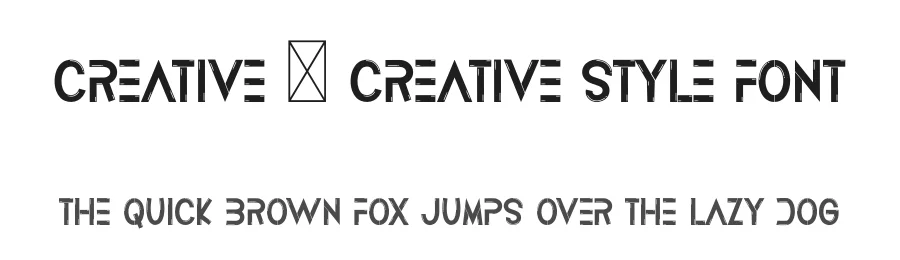 Creative – Creative Style Font by freshtypeink — Display Font