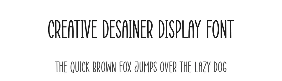Creative Desainer Display Font by creativeletter — Display Font