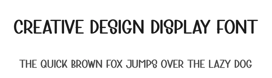 Creative Design Display Font by andikastudio — Display Font