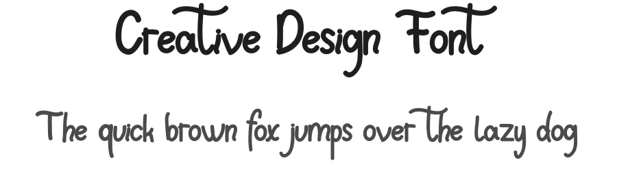 Creative Design Font by ronistudio — Decorative Font