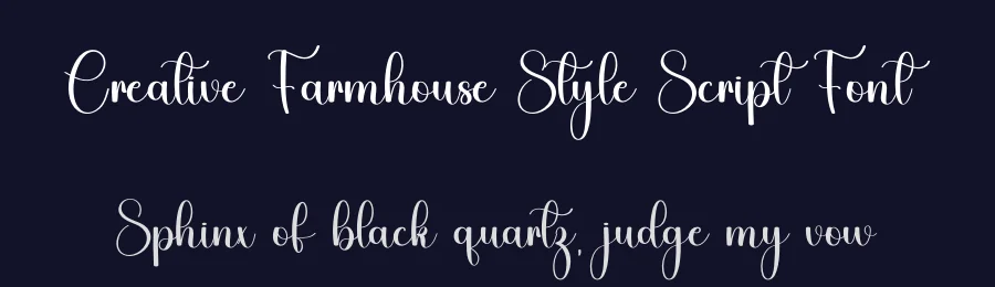 Creative Farmhouse Style Script Font by freshtypeink — Script Handwritten Font — thumbnail 2