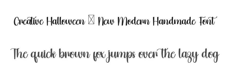 Creative Halloween – New Modern Handmade Font by inermediaSTUDIO — Script Handwritten Font
