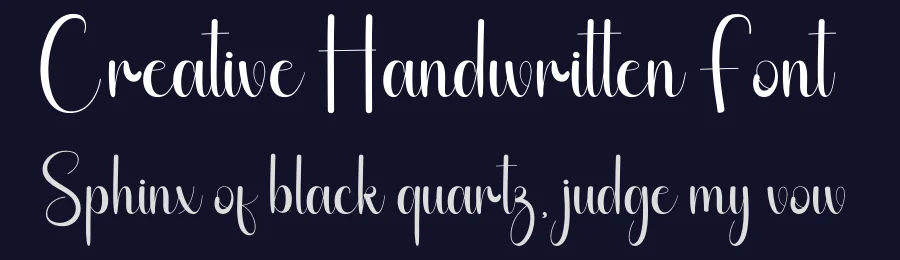 Creative Handwritten Font by andikastudio — Script Handwritten Font — thumbnail 2
