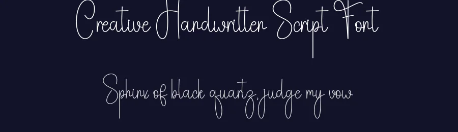 Creative Handwritten Script Font by andikastudio — Script Handwritten Font — thumbnail 2