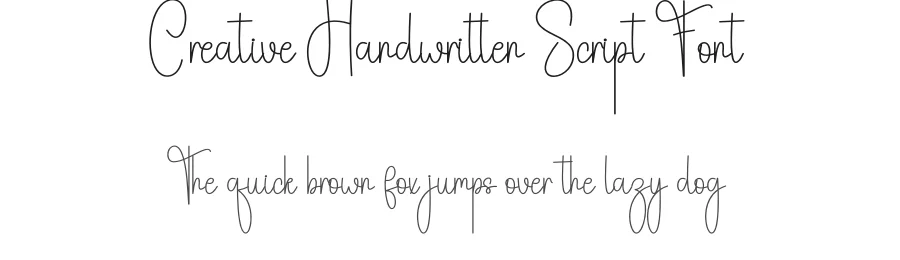 Creative Handwritten Script Font by andikastudio — Script Handwritten Font