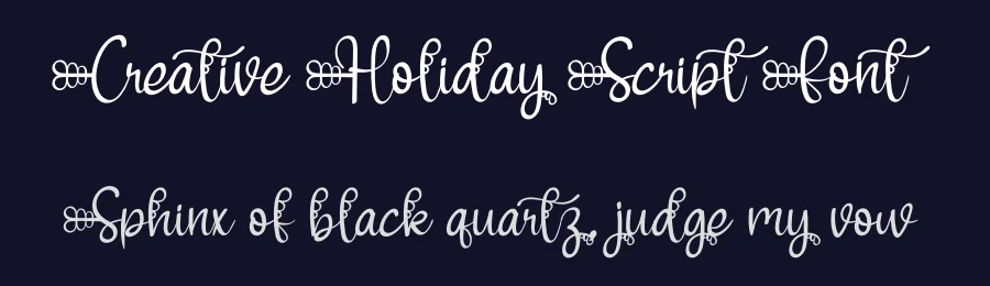 Creative Holiday Script Font by creativeletter — Script Handwritten Font — thumbnail 2